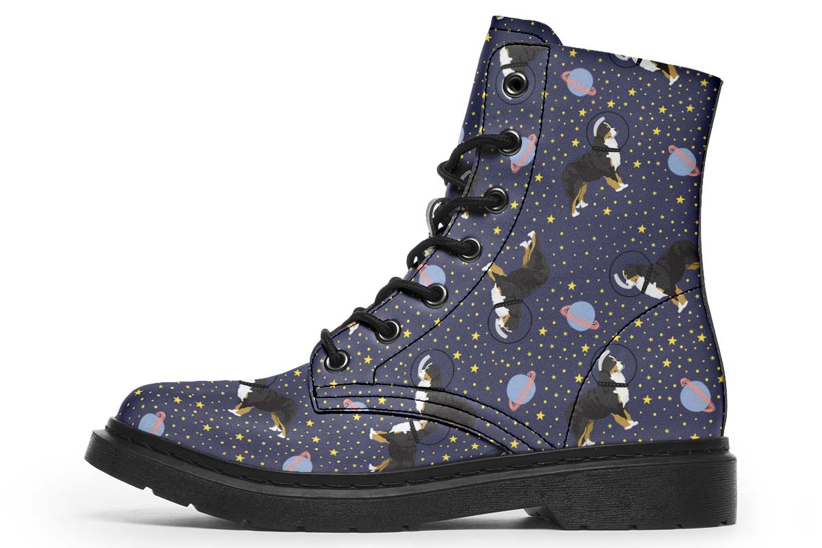 Space Bernese Mountain Dog Boots