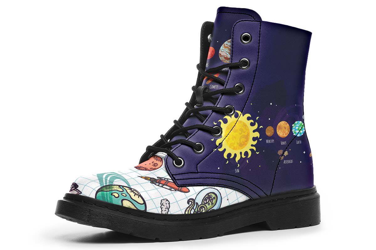 Space Notebook Boots