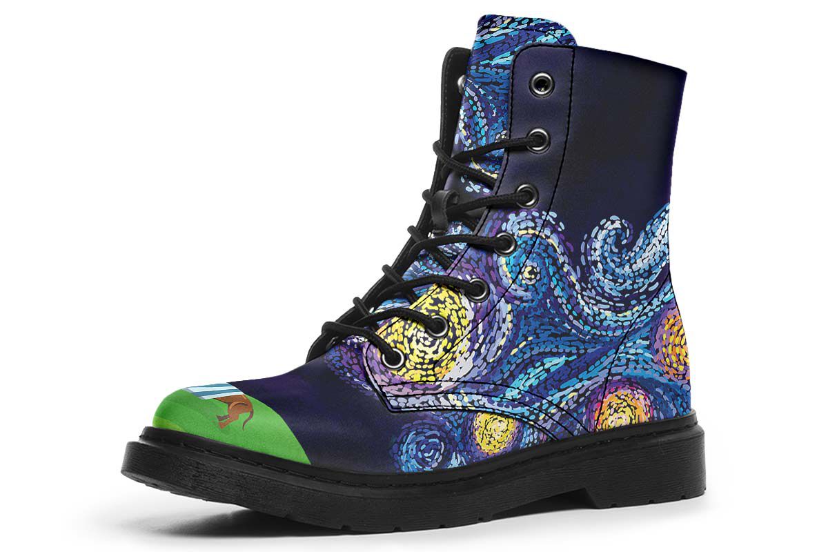 Starry Night Dachshund Boots