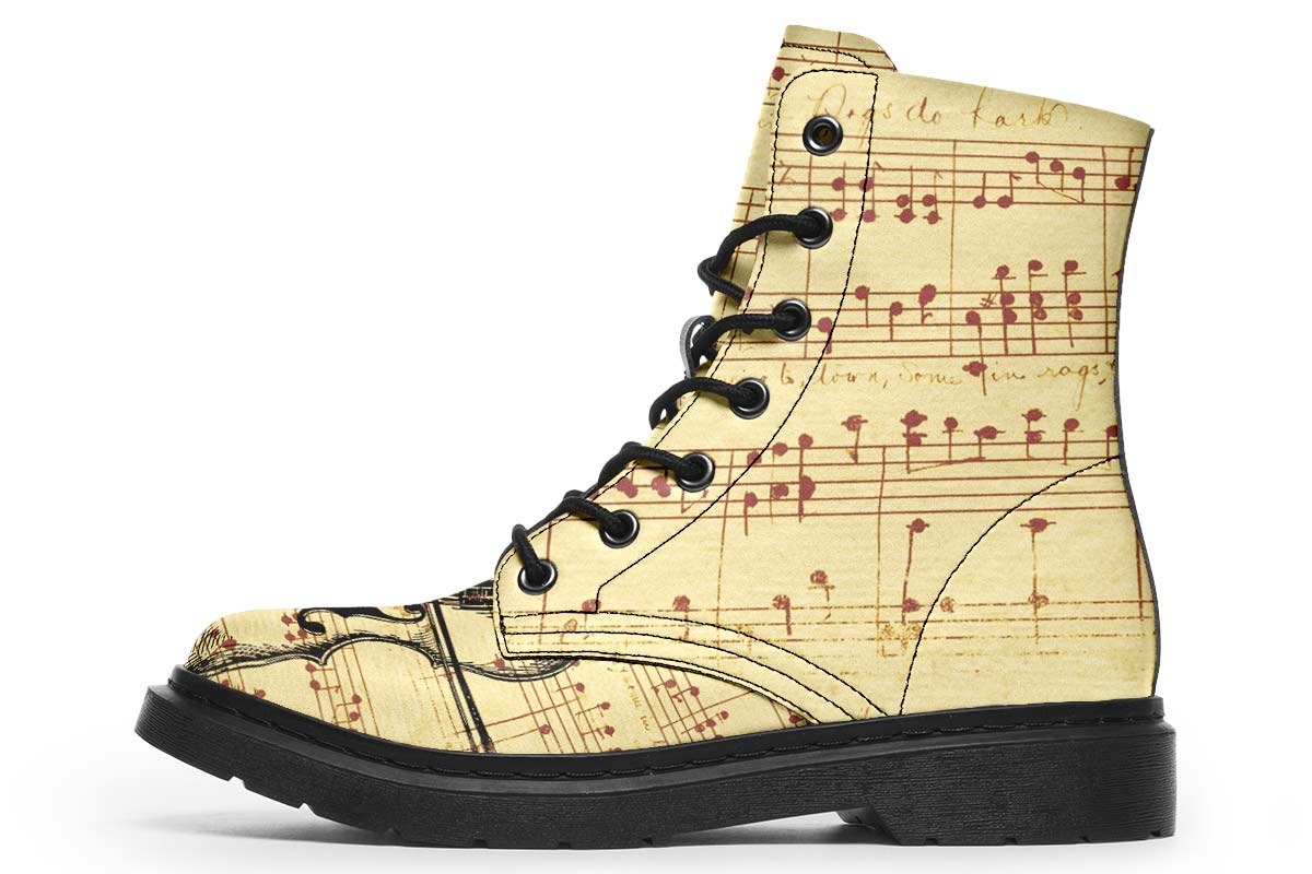Violin Sketch Boots