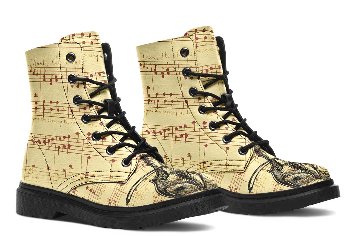 Violin Sketch Boots