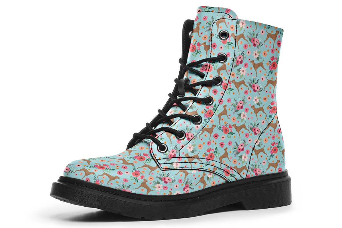 Vizsla Flower Boots