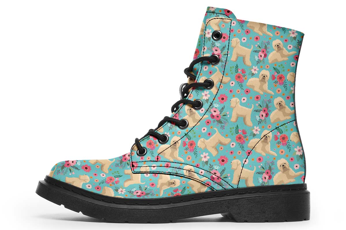 Wheaten Terrier Flower Boots