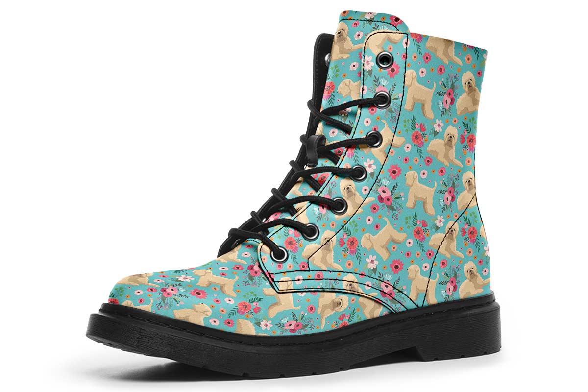 Wheaten Terrier Flower Boots