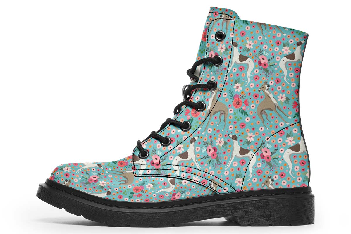 Whippet Flower Boots