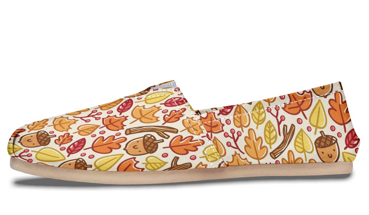 Adorable Autumn Pattern Casual Shoes