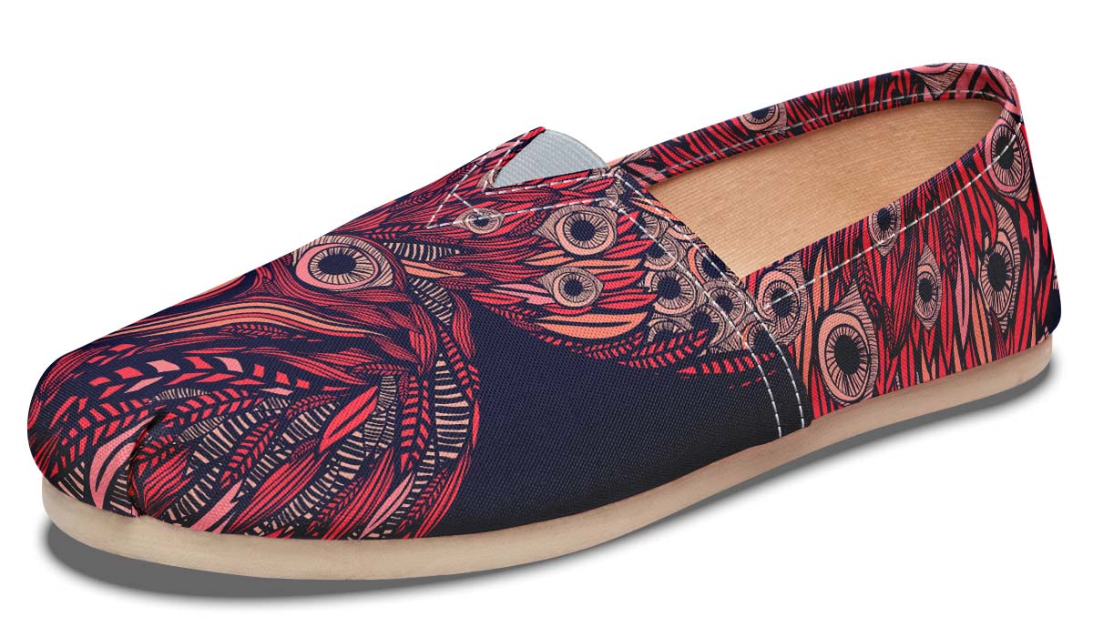 Artsy Rooster Casual Shoes
