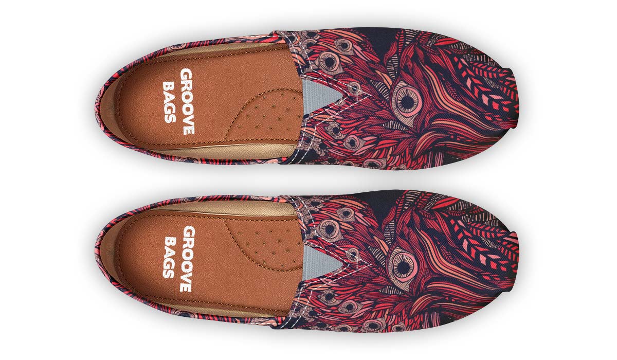 Artsy Rooster Casual Shoes