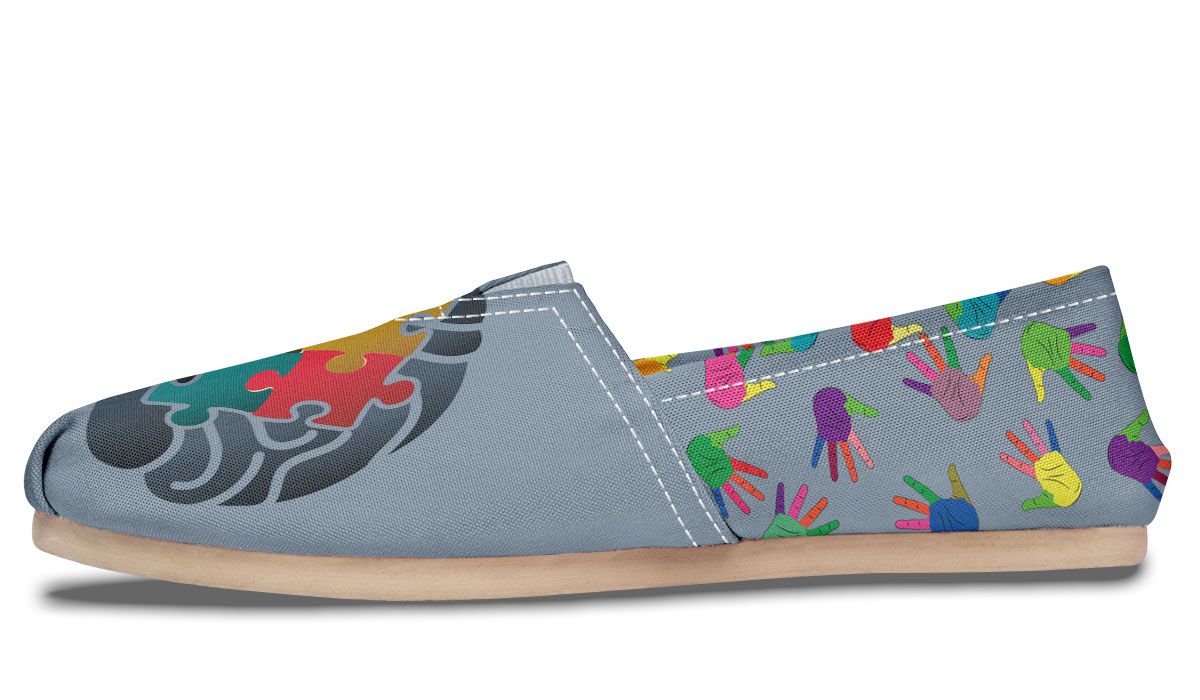 Autism Knowledge Casual Shoes