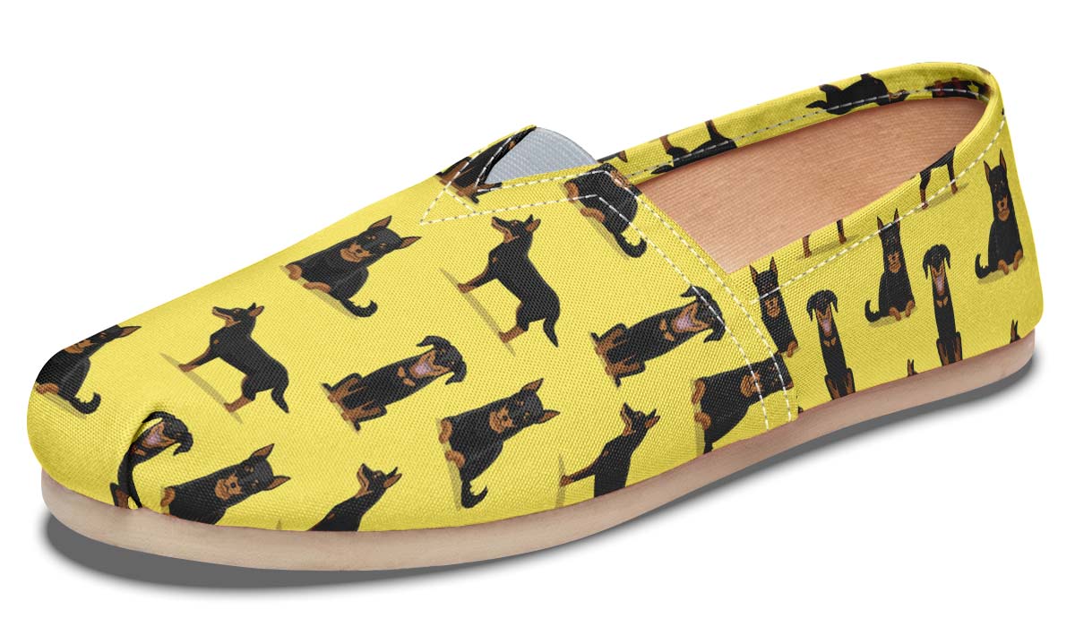 Beauceron Pattern Casual Shoes