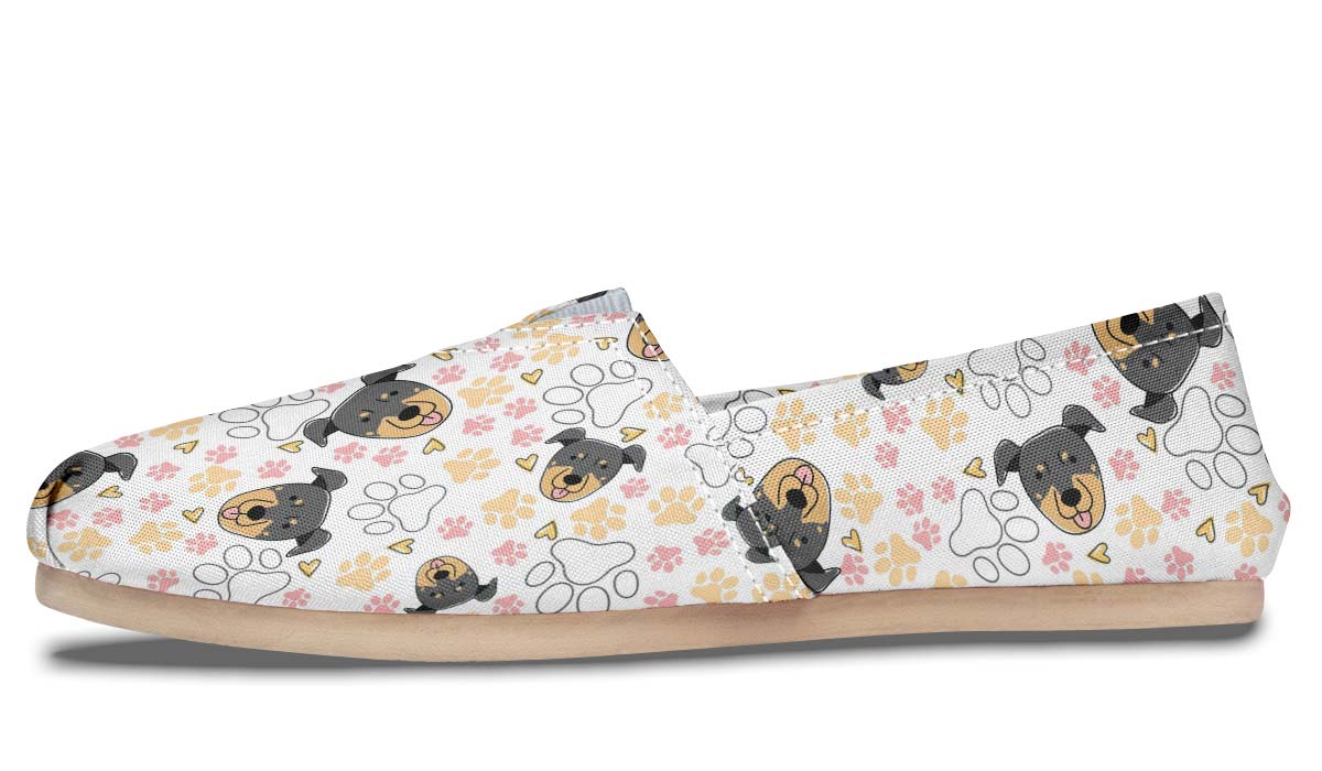 Beauceron Puppy Pattern Casual Shoes