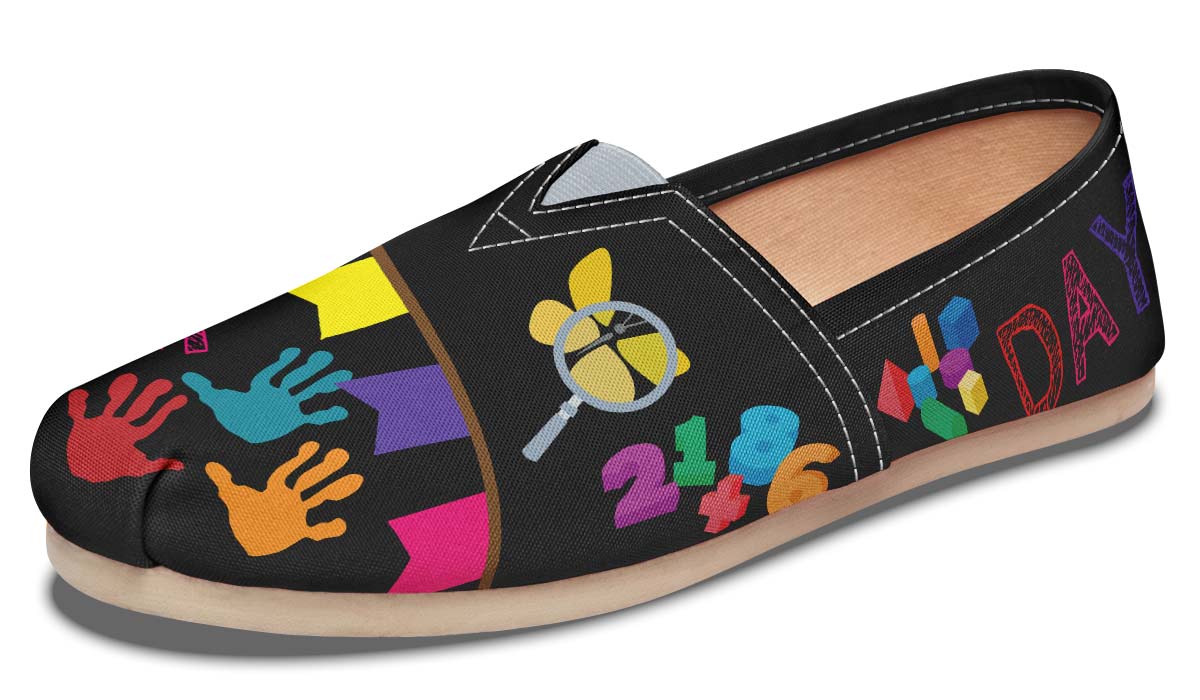 Blackboard Daycare Teacher Casual Shoes