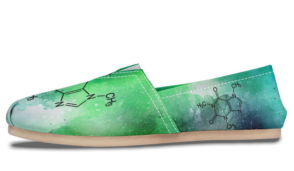 Caffeine Molecule Casual Shoes