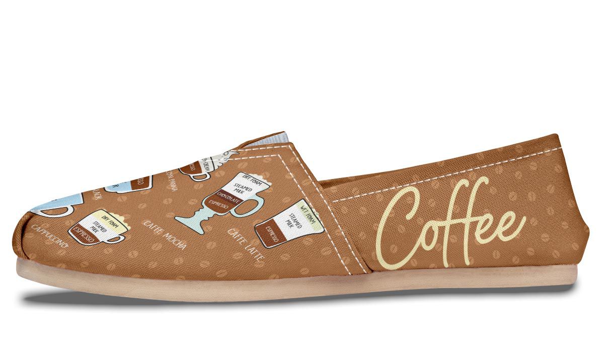 Coffee Lovers Casual Shoes