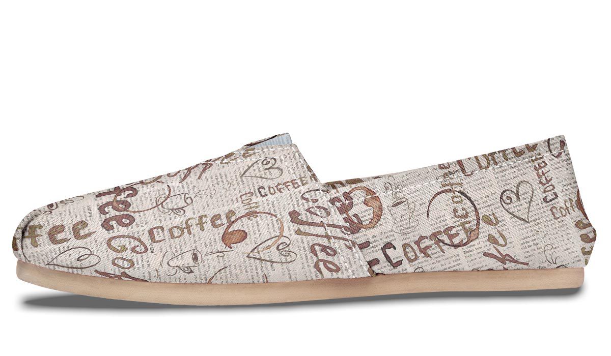 Coffee Stain Casual Shoes