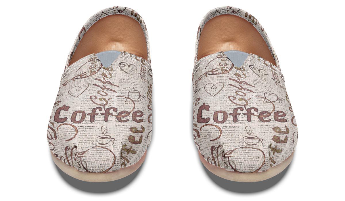 Coffee Kicks - Women’s slip-on canvas shoes buy - Shoes for the Daily Grind