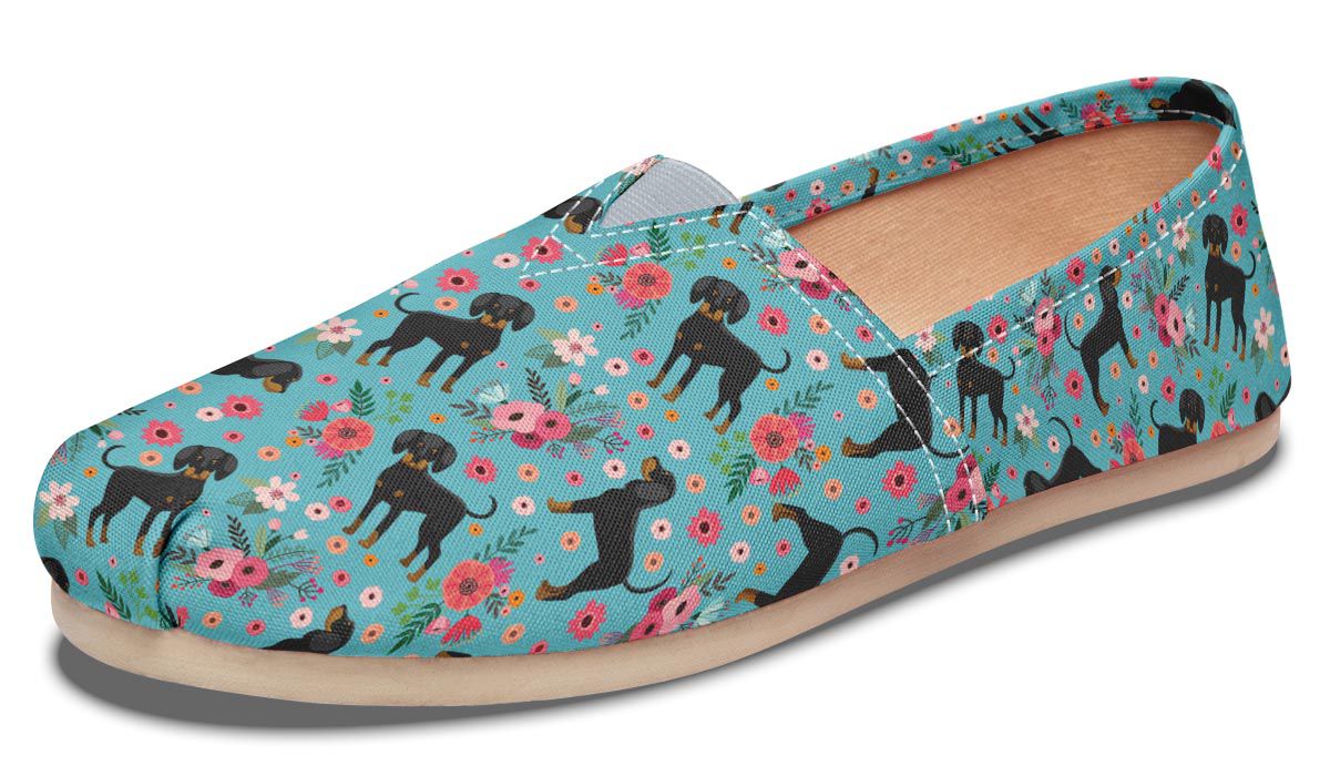 Coon Hound Flower Casual Shoes