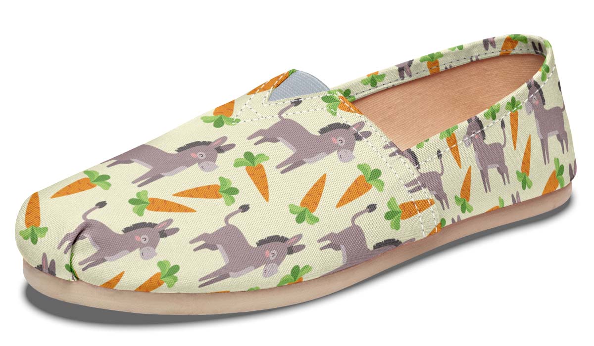Cute Donkey Pattern Casual Shoes