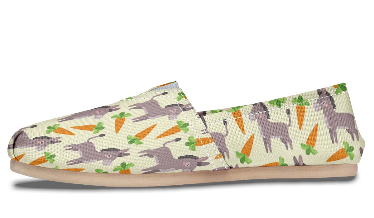 Cute Donkey Pattern Casual Shoes