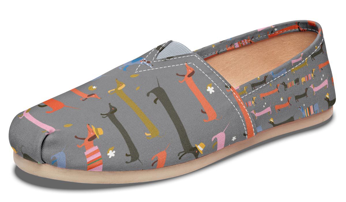Dachshund Pals Casual Shoes