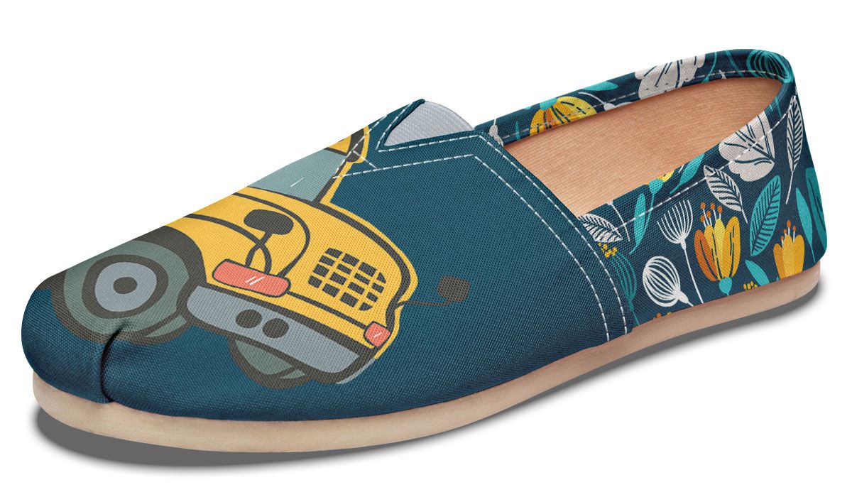 Doodle School Bus Driver Casual Shoes