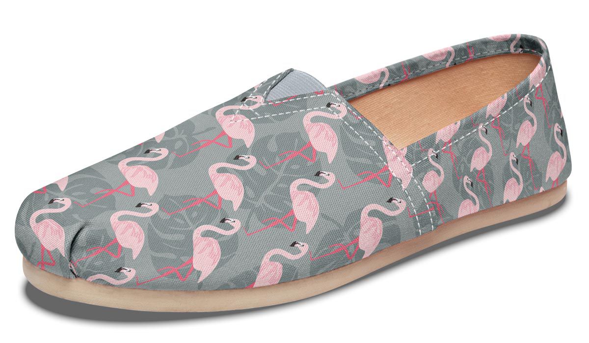 Fancy Flamingos Casual Shoes