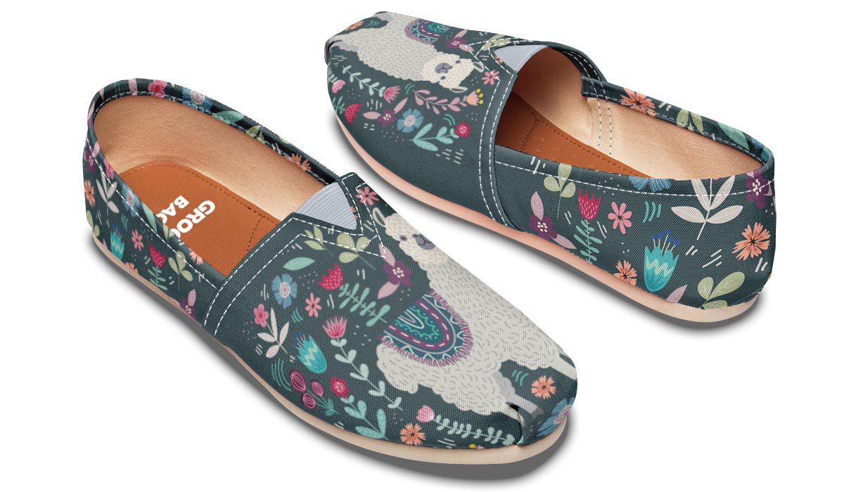 Llama hot sale print shoes