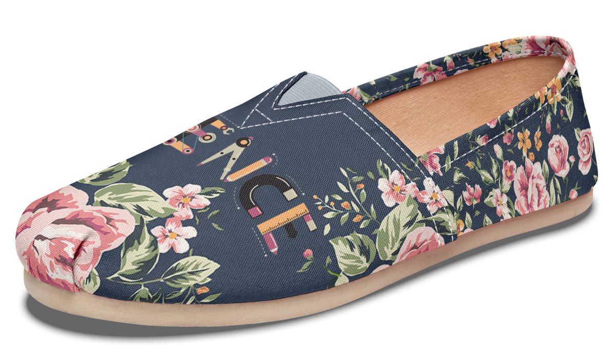 Floral Science Casual Shoes