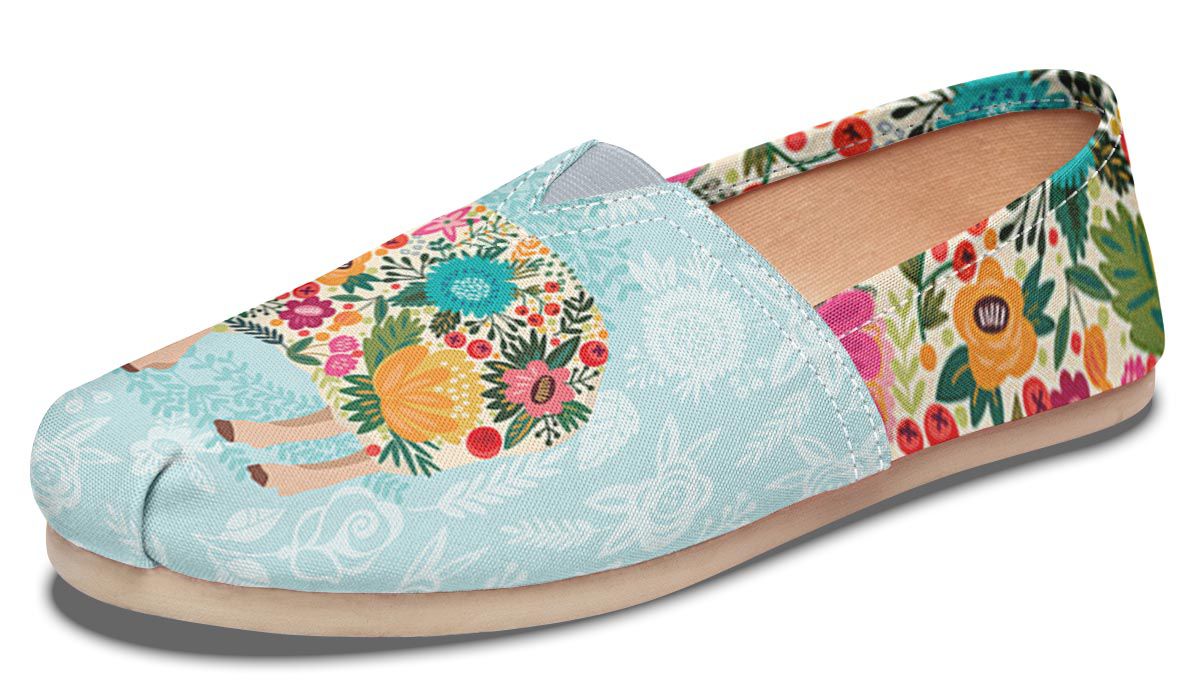 Floral Sheep Casual Shoes