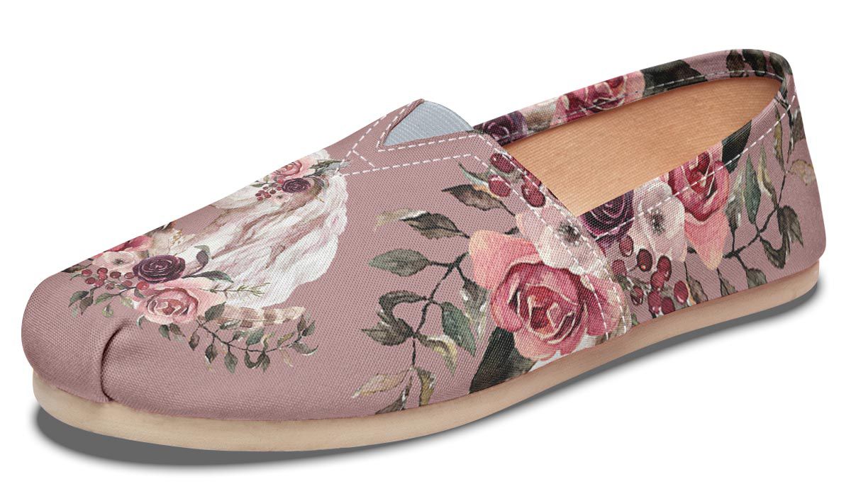 Floral Unicorn Casual Shoes