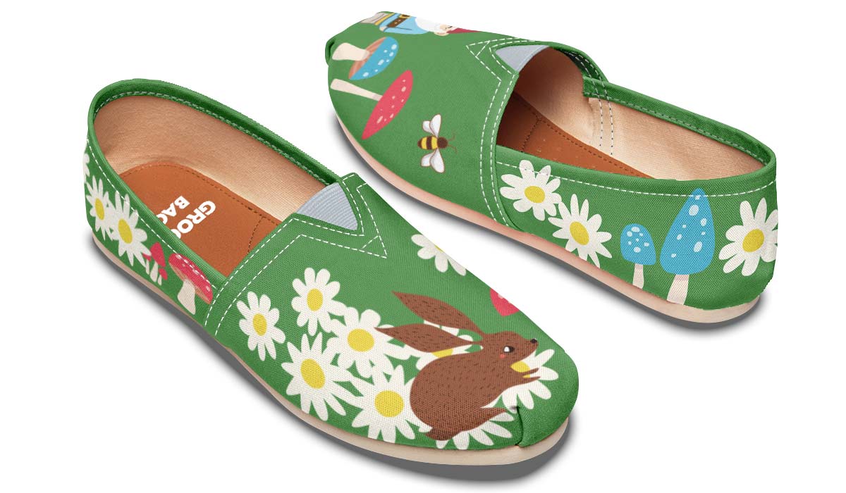 Gnome Fairy Garden Casual Shoes