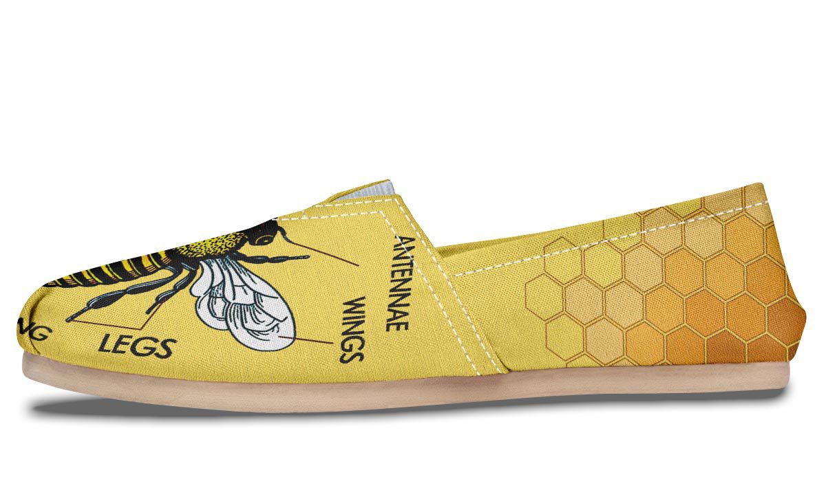Honey Bee Diagram Casual Shoes