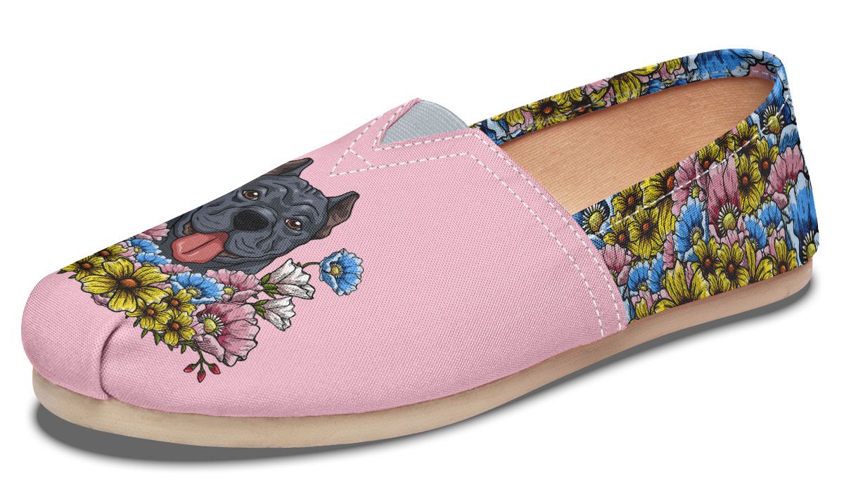 Illustrated Cane Corso Casual Shoes