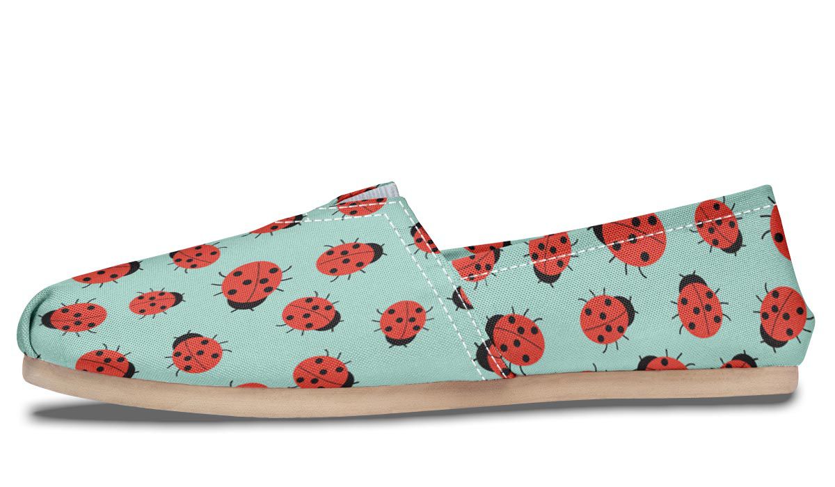 Lady bug Pattern Casual Shoes