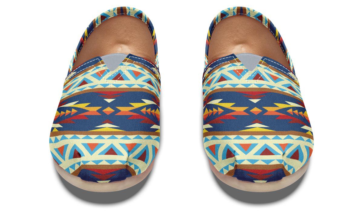 Native American Print Casual Shoes