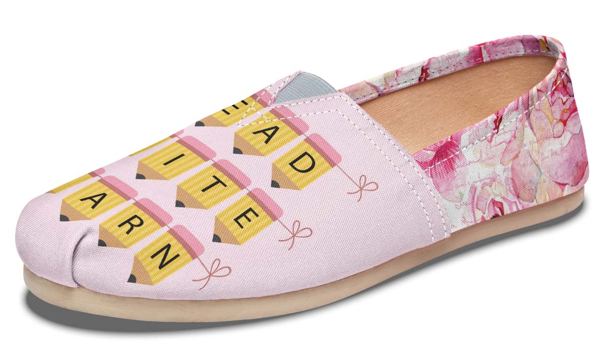 Pencil Banner Casual Shoes