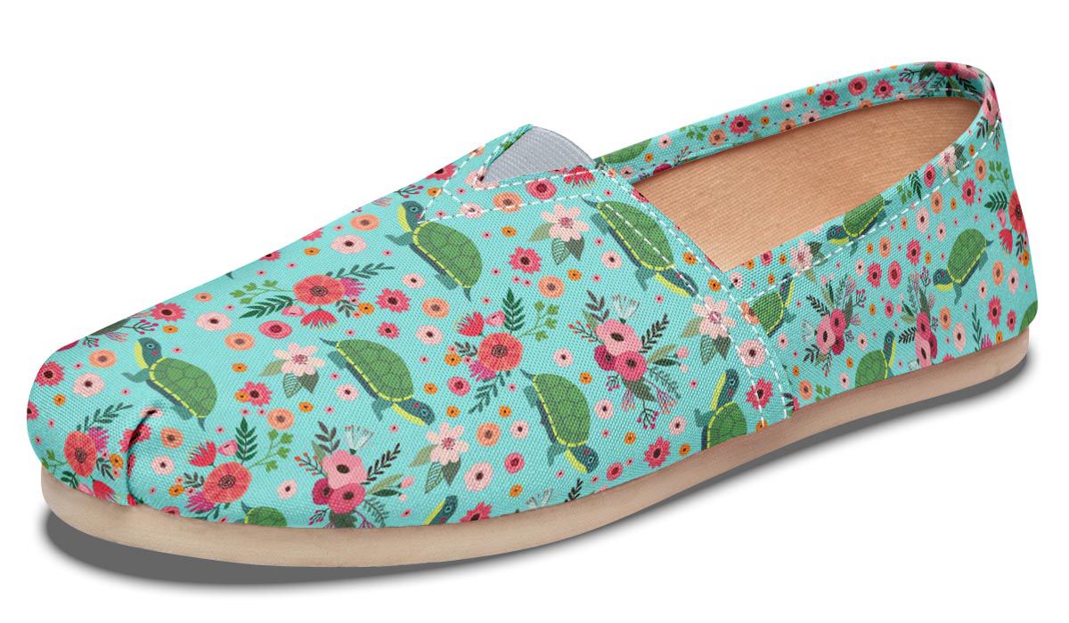 Pet Turtle Flower Casual Shoes