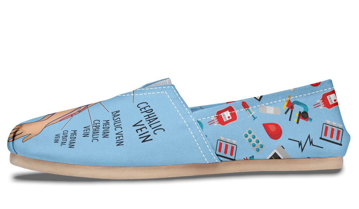 Phlebotomy Diagram Casual Shoes