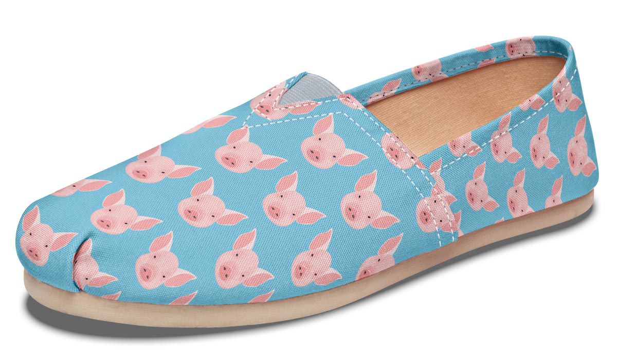 Pig Pattern Casual Shoe