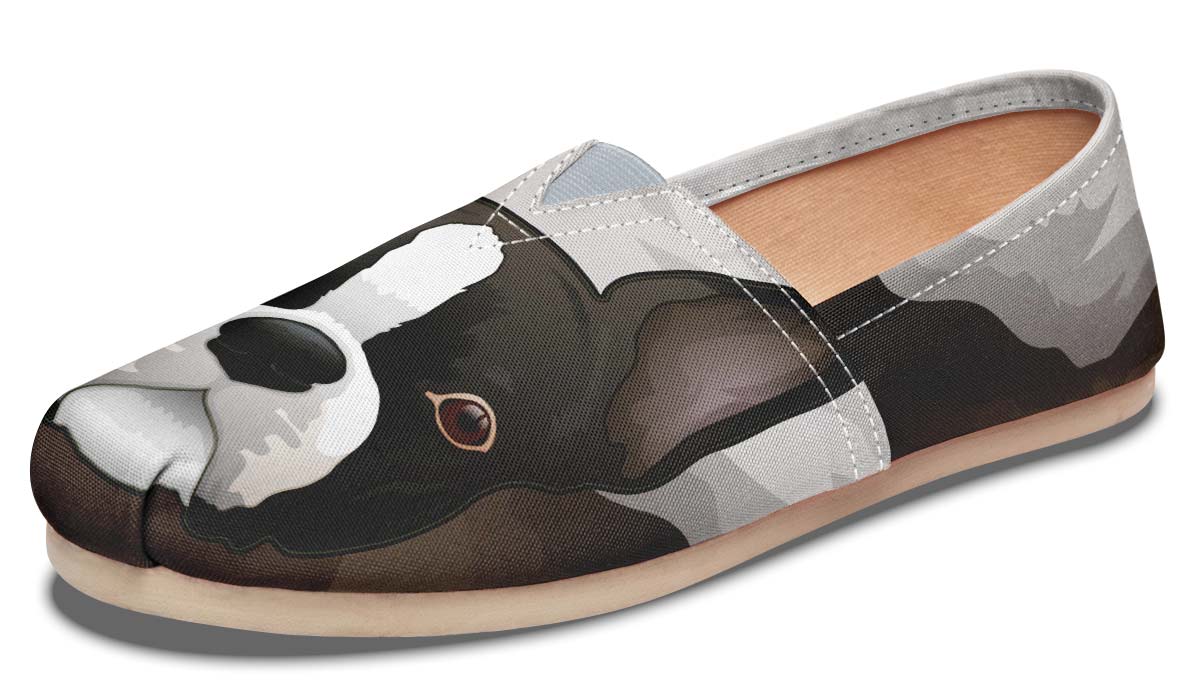 Real Boston Terrier Casual Shoes