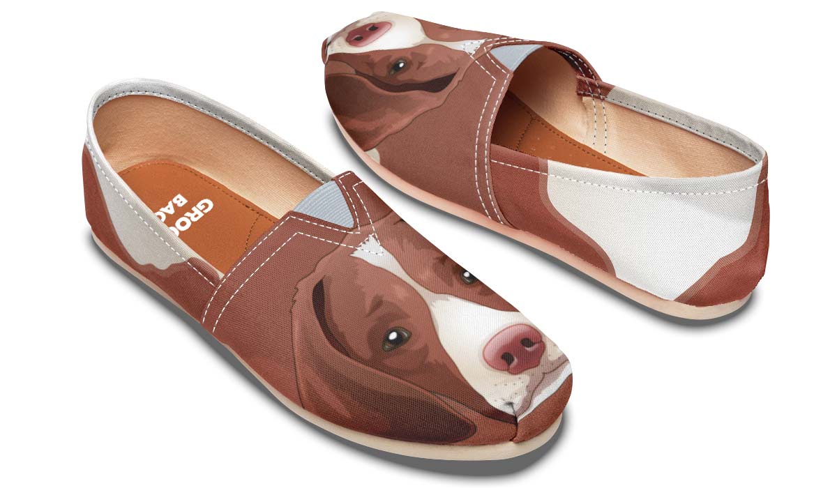 Real Brittany Spaniel Casual Shoes
