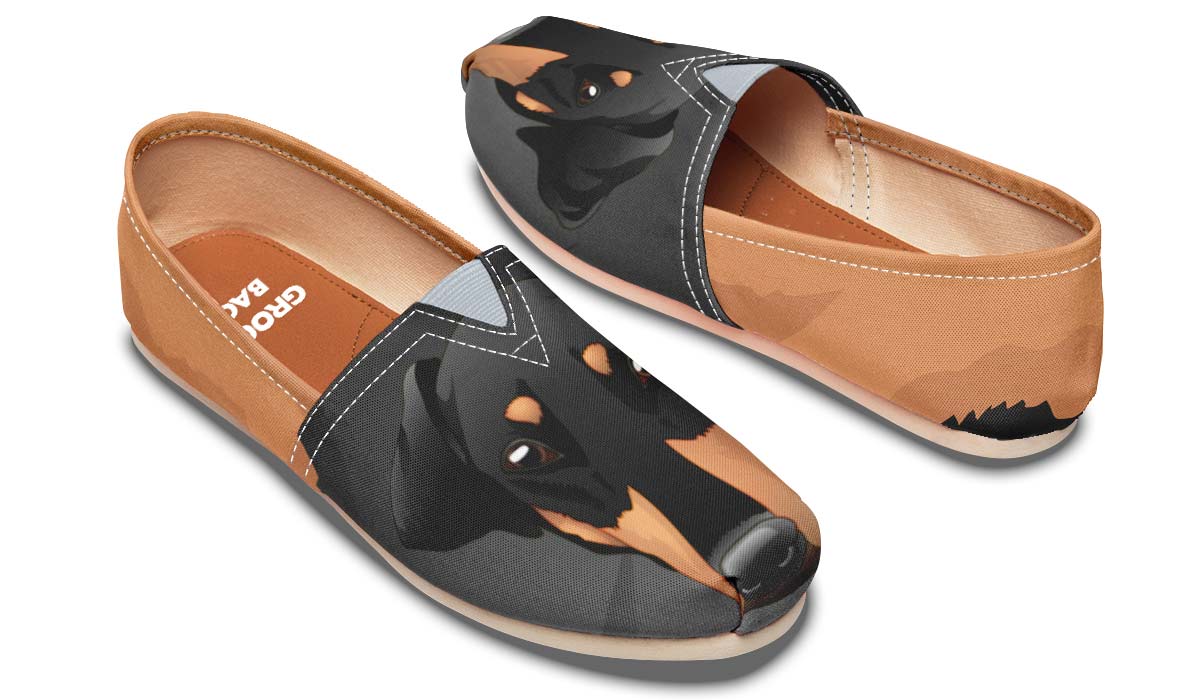 Real Doberman Pincher Casual Shoes