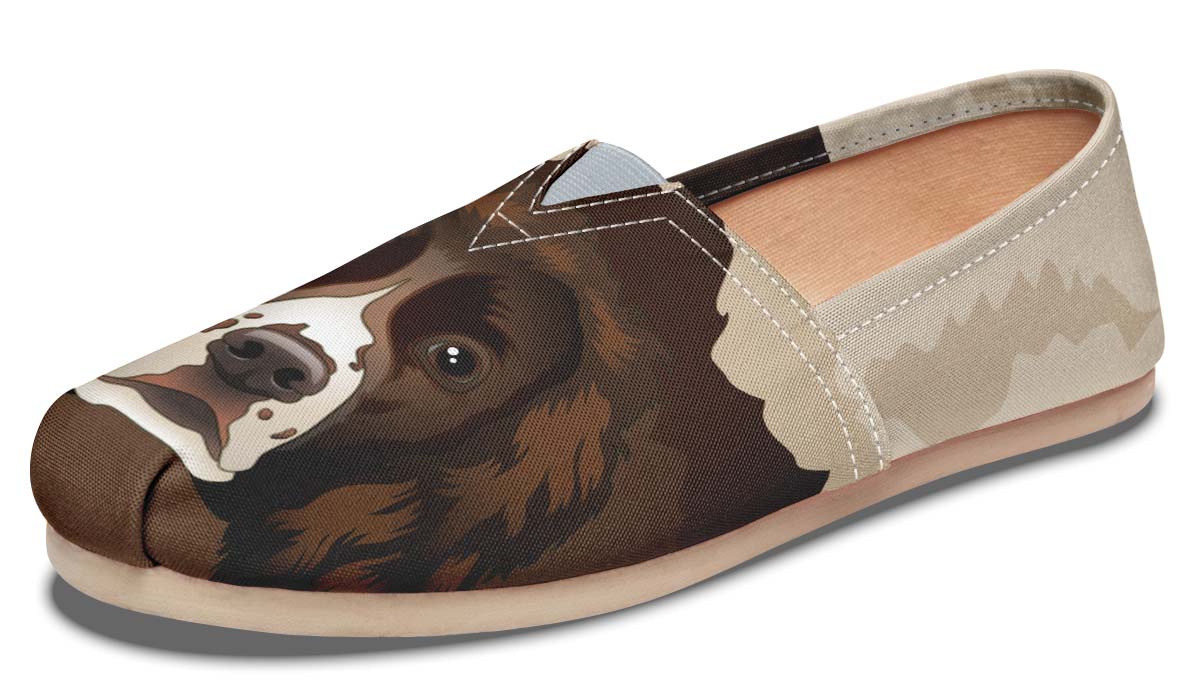 Real English Springer Spaniel Casual Shoes