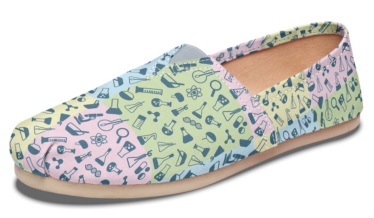 Science Symbols Casual Shoes