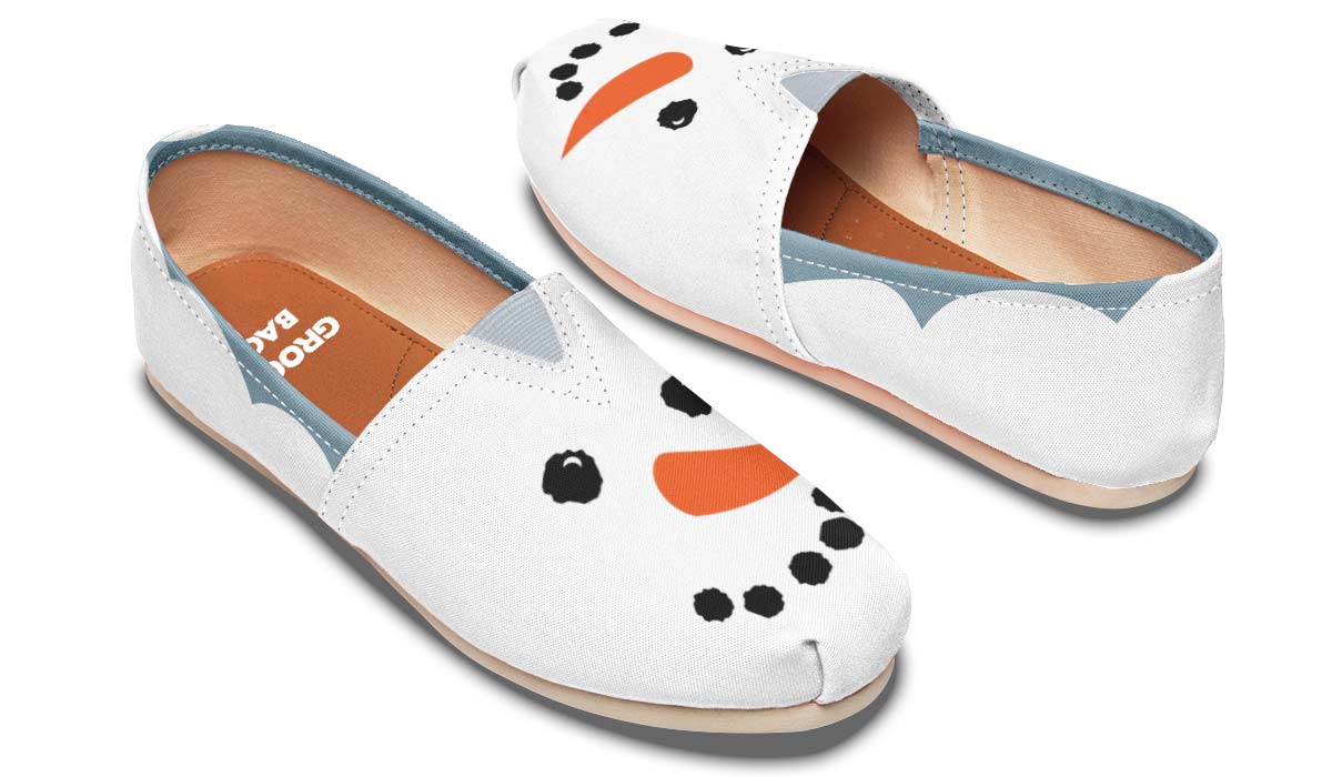 Snowman Christmas Casual Shoes