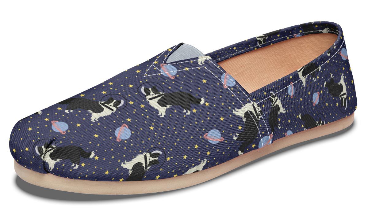 Space Border Collie Casual Shoes