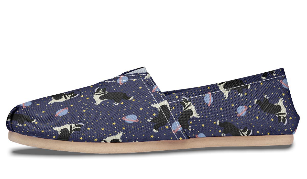 Space Border Collie Casual Shoes