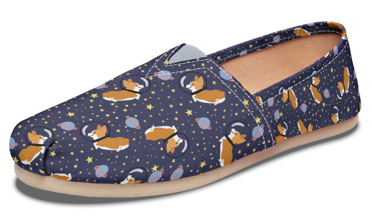 Space Corgi Casual Shoes