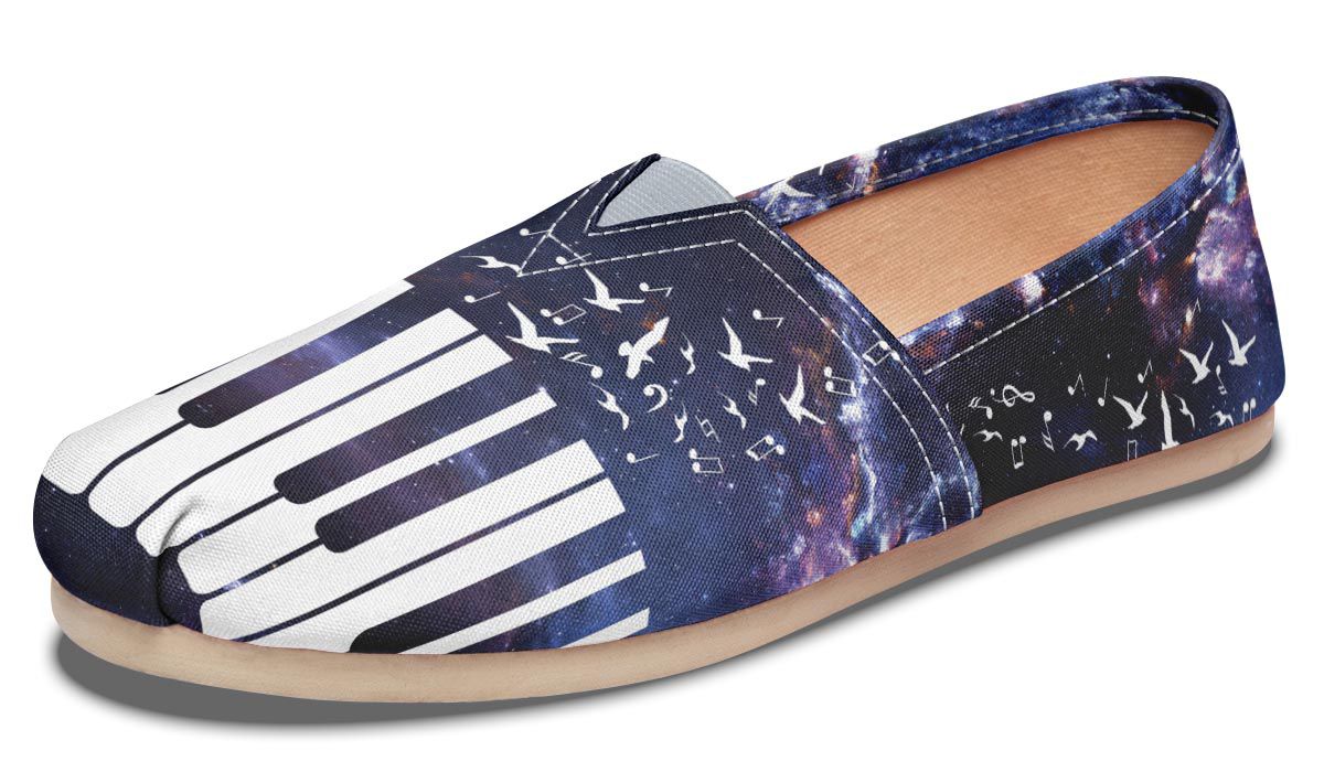 Space Piano Casual Shoes