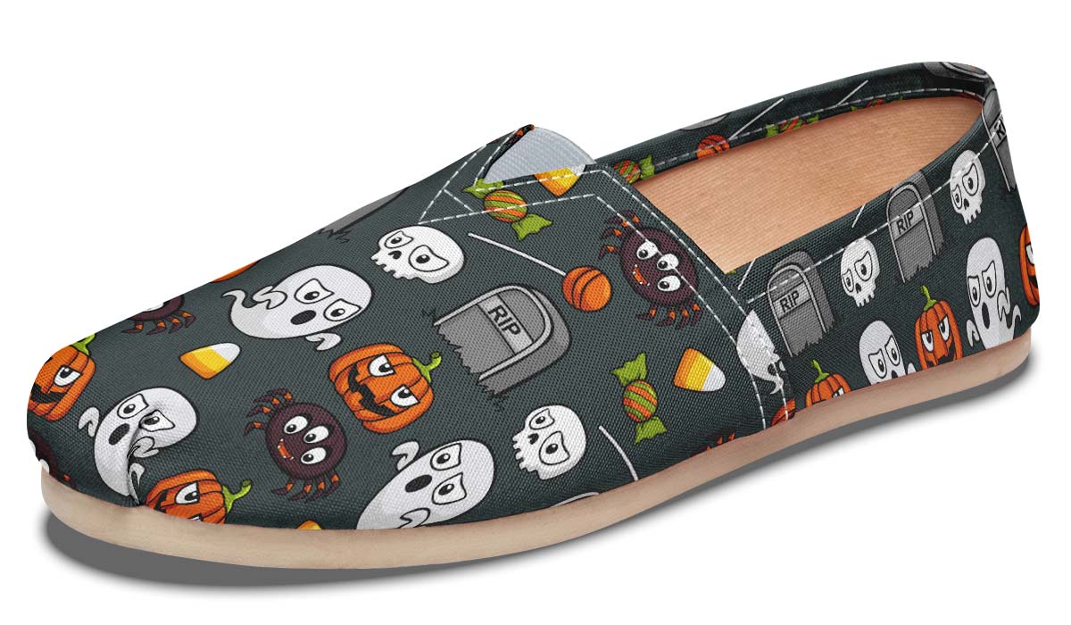 Spooky Halloween Casual Shoes